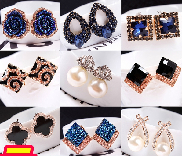 Модерни Дамски Обеци