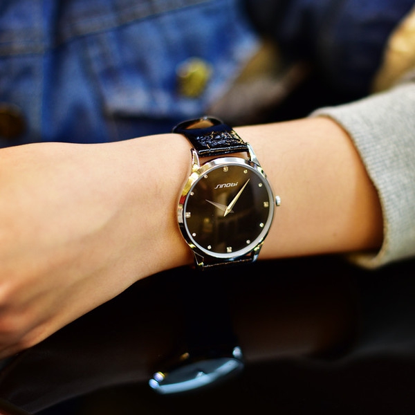 Мъжки часовници  с кожена каишка