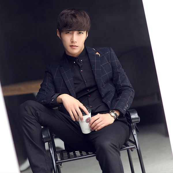 Стилни мъжки карирани сака - 4 модела 