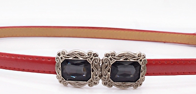 Διακοσμητικά κυρίες ζώνες - διάφορα κορυφαία μοντέλα - κόκκινο, πράσινο, μωβ, ροζ, λευκό, μαύρο