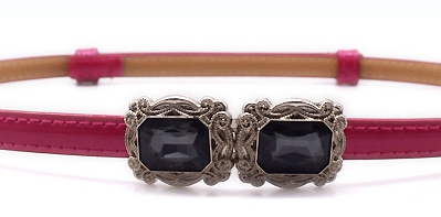 Διακοσμητικά κυρίες ζώνες - διάφορα κορυφαία μοντέλα - κόκκινο, πράσινο, μωβ, ροζ, λευκό, μαύρο