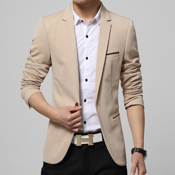 Модерни есенни и пролетни мъжки сака - 4 модела 