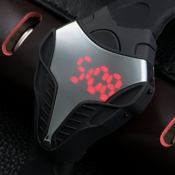 Ανδρικό ηλεκτρονικό ρολόι 2 χρωμάτων, 2 έγχρωμη οθόνη