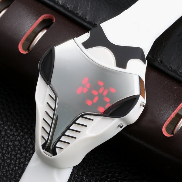 Ανδρικό ηλεκτρονικό ρολόι 2 χρωμάτων, 2 έγχρωμη οθόνη