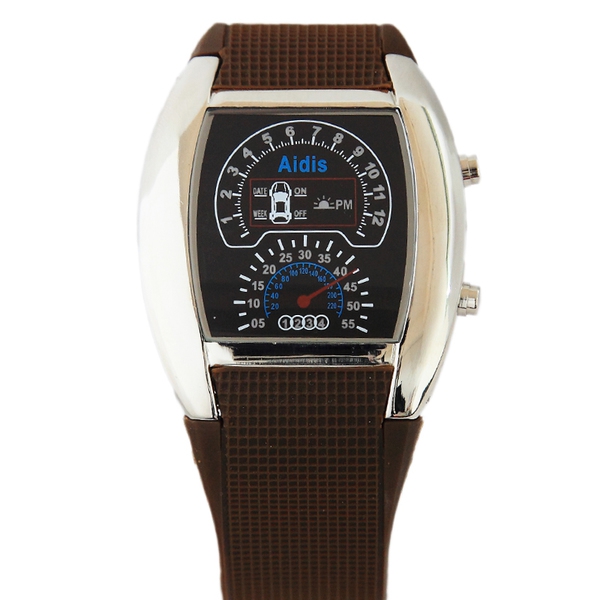 Мъжки електронни часовници в три цвята