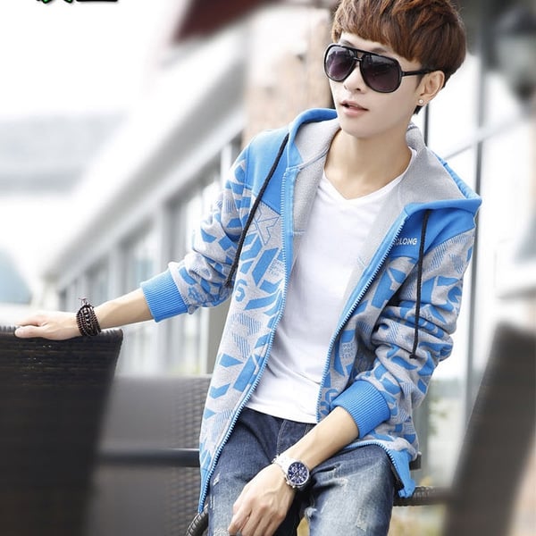 Плътни цветни мъжки суичъри - 8 модела 