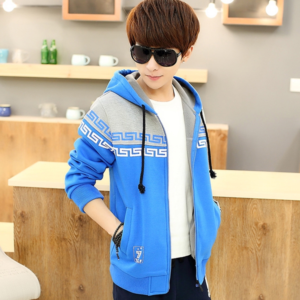 Плътни цветни мъжки суичъри - 8 модела 