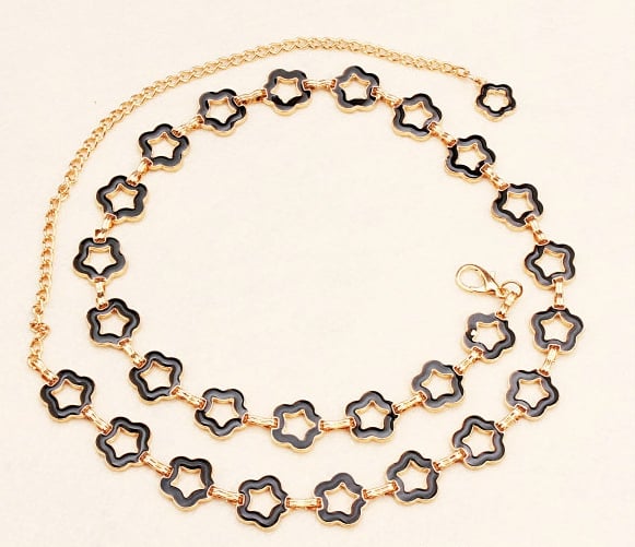 Γυναικείες ζώνες αξεσουάρ - τύπου ζώνης αλυσίδα - διαφορετικά μοντέλα