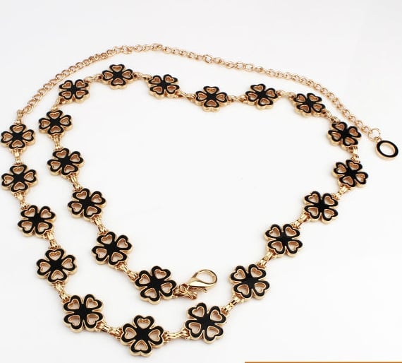 Γυναικείες ζώνες αξεσουάρ - τύπου ζώνης αλυσίδα - διαφορετικά μοντέλα