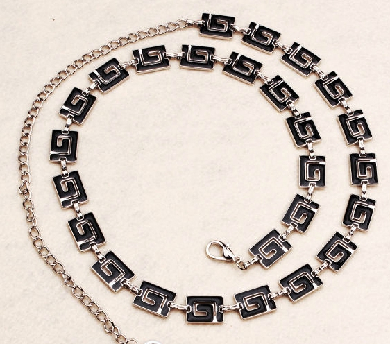 Γυναικείες ζώνες αξεσουάρ - τύπου ζώνης αλυσίδα - διαφορετικά μοντέλα