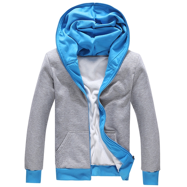 Плътни цветни  мъжки суичъри / 3 модела 