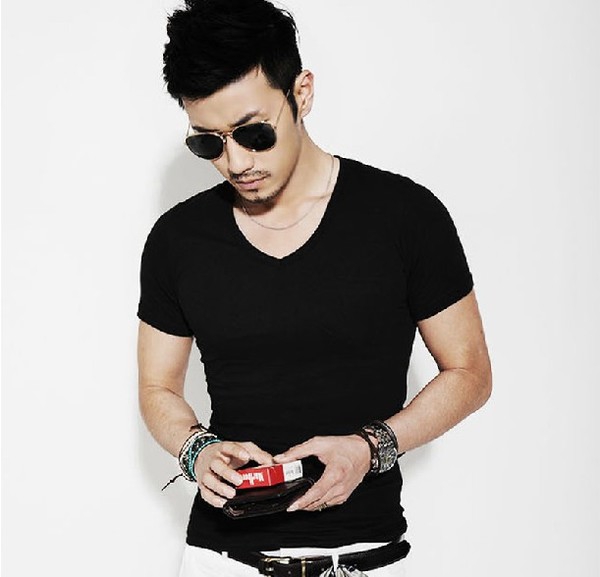 Χοντρό βαμβακερό T-shirts - 8 μοντέλα