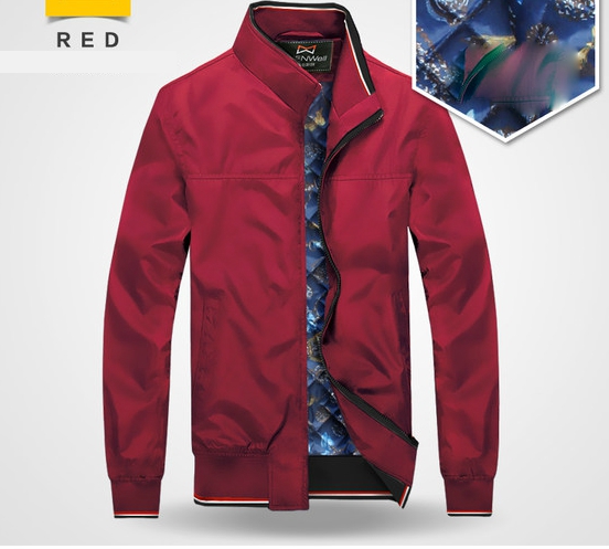 Мъжки пролетни якета в различни цветове - червен, син, зелен, кафяв - топ модели