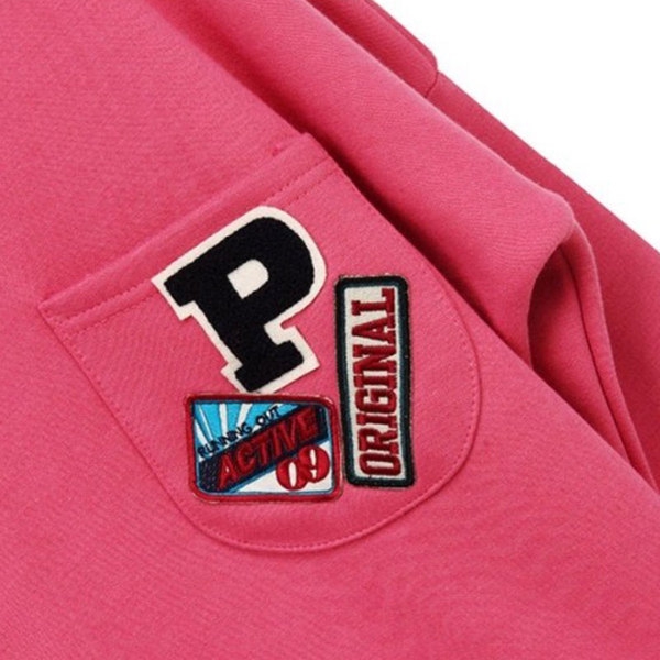 Γυναικεία αθλητικά ρούχα  2 μέρη: γκρίζα παντελόνια + ροζ μπλούζα, μαύρα παντελόνια + κίτρινη μπλούζα, μπλε παντελόνι + γκρι μπλ