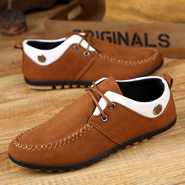 Мъжки обувки - пролетни и есенни - сини, черни, кафяви и стилни