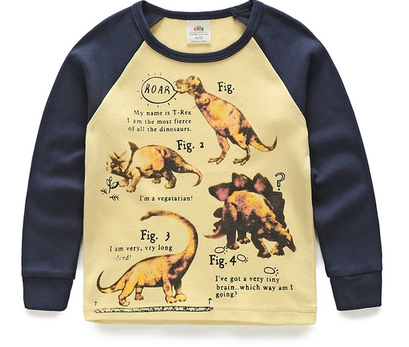 Детски блузи - различни модели и цветове с анимационни изображения