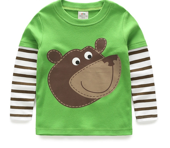 Детски блузи - различни модели и цветове с анимационни изображения