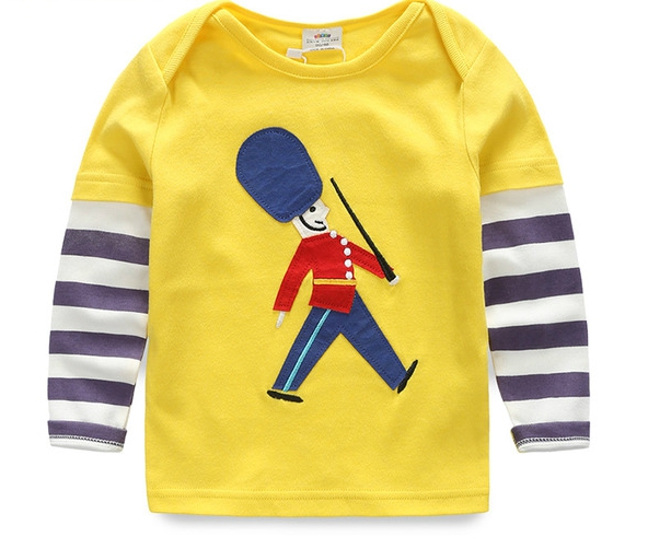 Детски блузи - различни модели и цветове с анимационни изображения