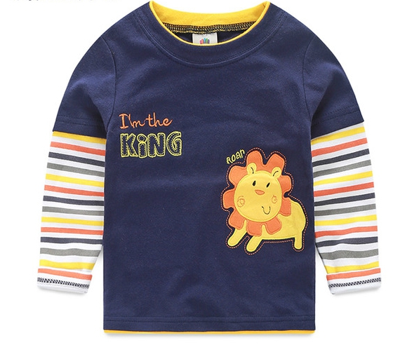 Детски блузи - различни модели и цветове с анимационни изображения