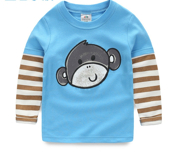 Детски блузи - различни модели и цветове с анимационни изображения