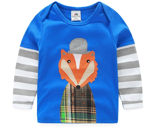 Детски блузи - различни модели и цветове с анимационни изображения