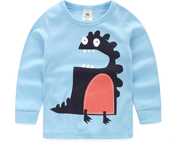 Детски блузи - различни модели и цветове с анимационни изображения