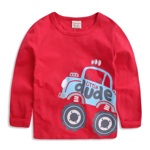 Пролетна блуза за деца с изображения - момчета и момичета - 