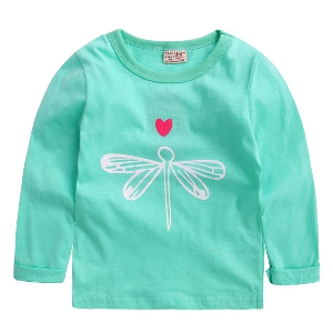 Пролетна блуза за деца с изображения - момчета и момичета - 