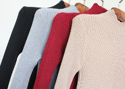 Дамска памучна блуза, 4 цвята: бяла, червена, сива, черна