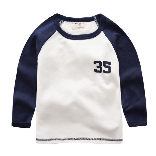 Детска пролетна тениска с дълъг ръкав - 5 модела