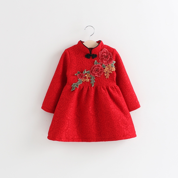 Детска модерна рокля за момичета - в три модела