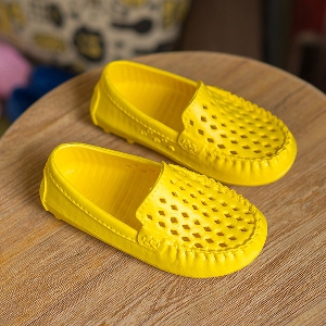 Παιδικά παπούτσια - άνοιξη και κομψό - κίτρινο, πράσινο, μωβ, μπλε