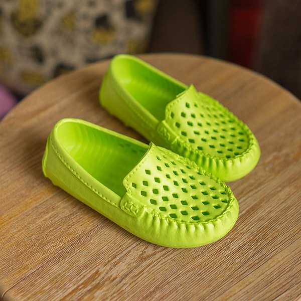 Детски обувки - пролетни и стилни - жълти, зелени, лилави, сини