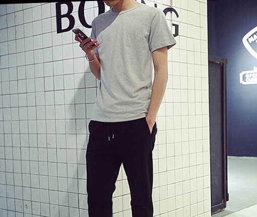 Мъжки летни памучни тениски 