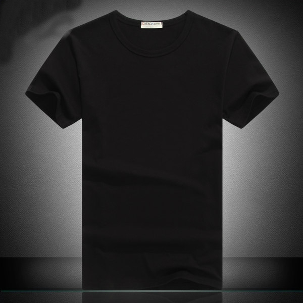 Мъжки памучни тениски с о-образна яка - 5 модела 