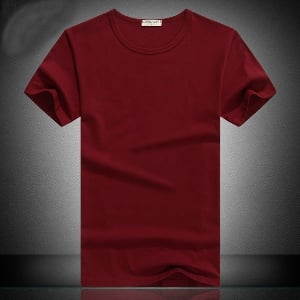 Αντρικά  βαμβακερά T-shirt με o-σχήμα κολάρο - 5 μοντέλα