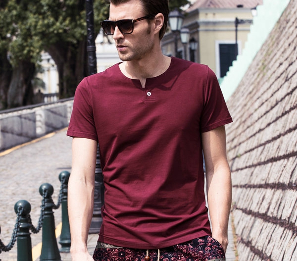 Πυκνά πουκάμισα απλό ανδρών - 10 μοντέλα