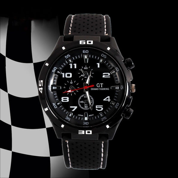 Мъжки спортен кварцов часовник 6 цвята 