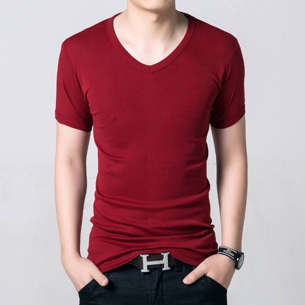 Мъжки тениски тип слим - 5 модела 