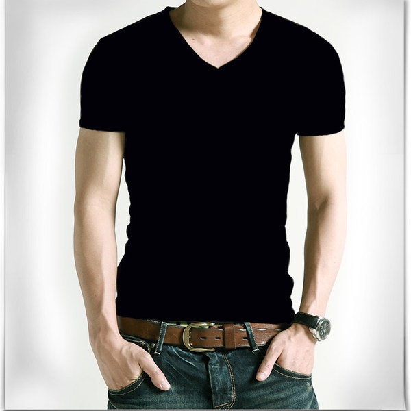 Мъжки тениски тип слим - 5 модела 