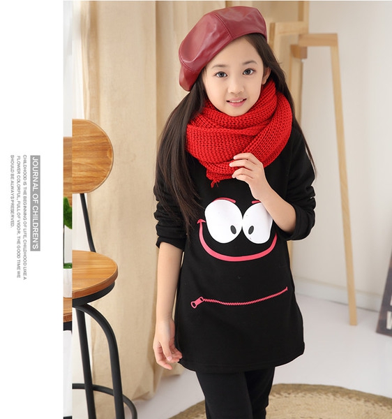 Детска памучна пролетна блуза за момичета - Мики маус