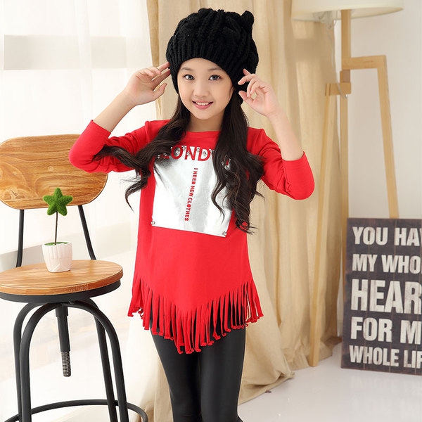 Детска памучна пролетна блуза за момичета - Мики маус