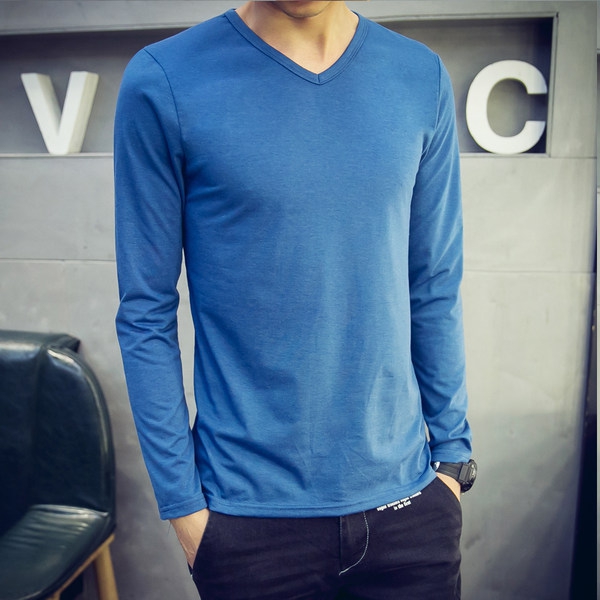 Мъжки тениски с дълъг ръкав - 12 модела 