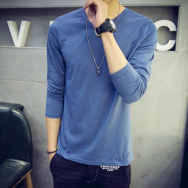 Мъжки тениски с дълъг ръкав - 12 модела 