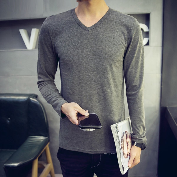 Мъжки тениски с дълъг ръкав - 12 модела 