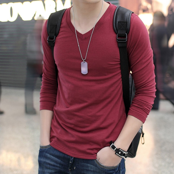 Мъжки тениски с дълъг ръкав - 12 модела 