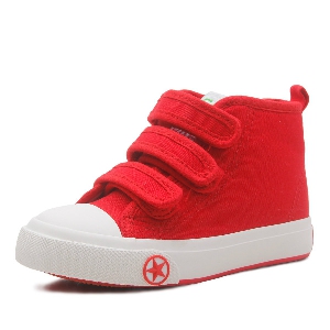 Παιδικά παπούτσια κατάλληλα για την άνοιξη και το φθινόπωρο σε κόκκινο, λευκό, μαύρο χρώμα