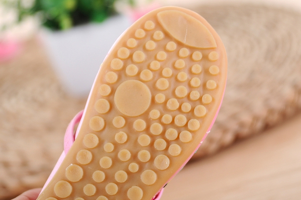 Детски обувки с цветенце за момичета - пролетни - червени, розови, лилави