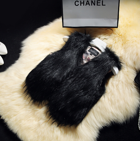 Дамско пухено елече