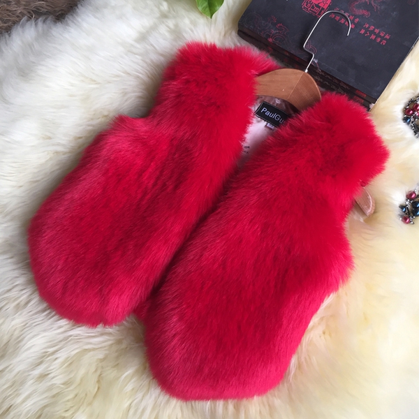 Дамско пухено елече